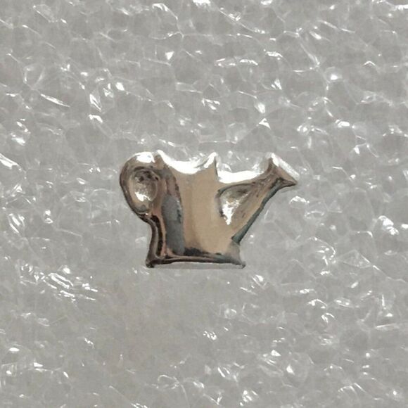 Sterling Silver Stud Earrings Watering Can Gardening Spring 10mm Posts 925 - Picture 2 of 7